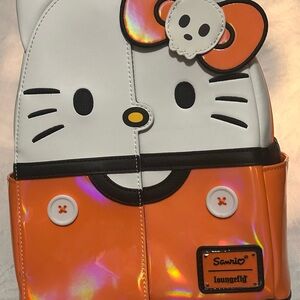 Loungefly Hello Kitty Orange iridescent backpack
